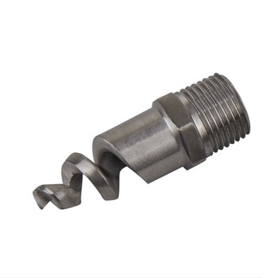 Spiral solid conical nozzle